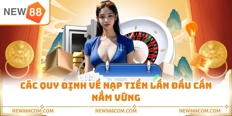Các quy định về nạp tiền lần đầu cần nắm vững Các quy định về nạp tiền lần đầu cần nắm vững